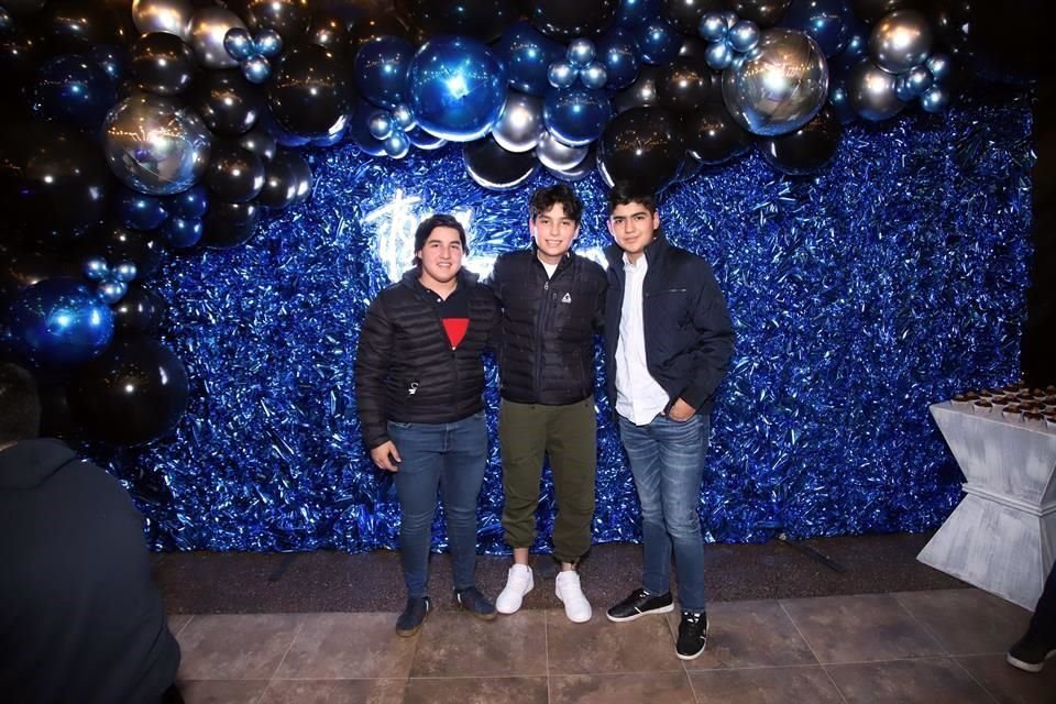 Marcelo Ríos, Emilio Contreras y Luis Mario Leyva