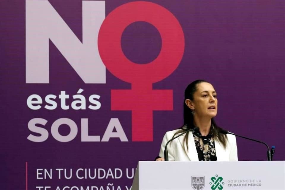 La Jefa de Gobierno, Claudia Sheinbaum, también pidió la salida de los policías involucrados en hechos violentos contra mujeres de la prensa.