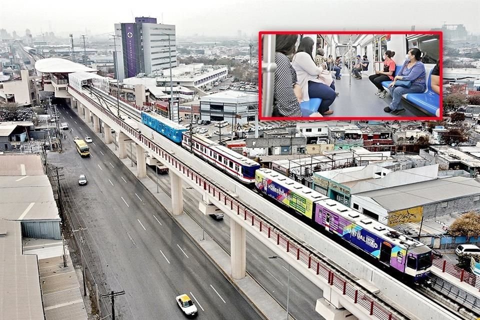 Según Metrorrey, la Línea 3 de 7.5 kilómetros entre el Paseo Santa Lucía y el Hospital Metropolitano será usada por unas 116 mil personas al día.