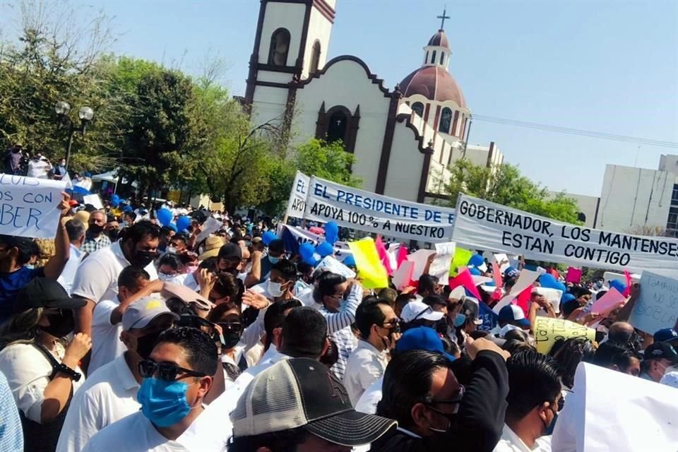 Tras concluir la marcha en Ciudad Victoria el Gobernador pronunciará un mensaje público.