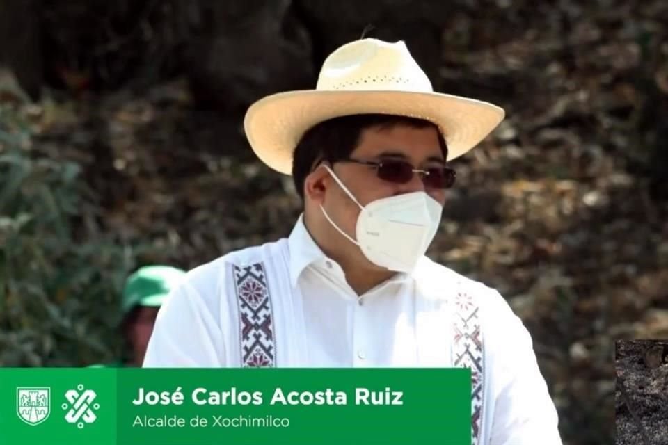 El Alcalde de de Xochimilco (foto) impulsó una denuncia en contra del activista Alejandro Velázquez Zúñiga por 'violencia política'.