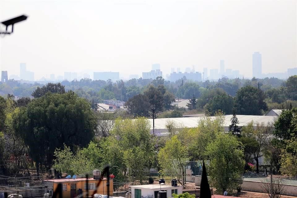 Contaminación en la CDMX desde la zona metropolitana