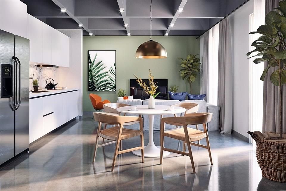 Los departamentos cuentan con un diseño innovador, sustentable y vanguardista.