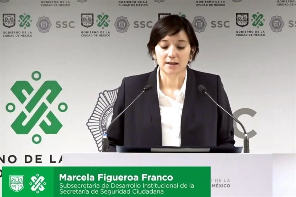 El objetivo es garantizar el derecho a la libre manifestación y expresión de las ciudadanas, así como el de las personas que transitan o realizan actividades en la zona, señaló la subsecretaria.