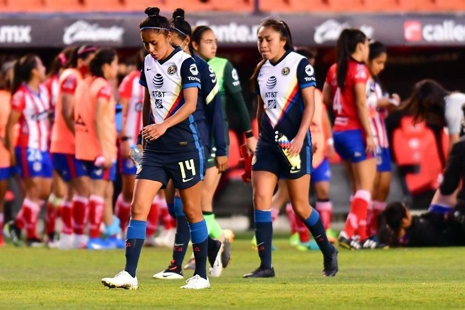 Las azulcremas perdieron su primer partido de visita en el torneo.