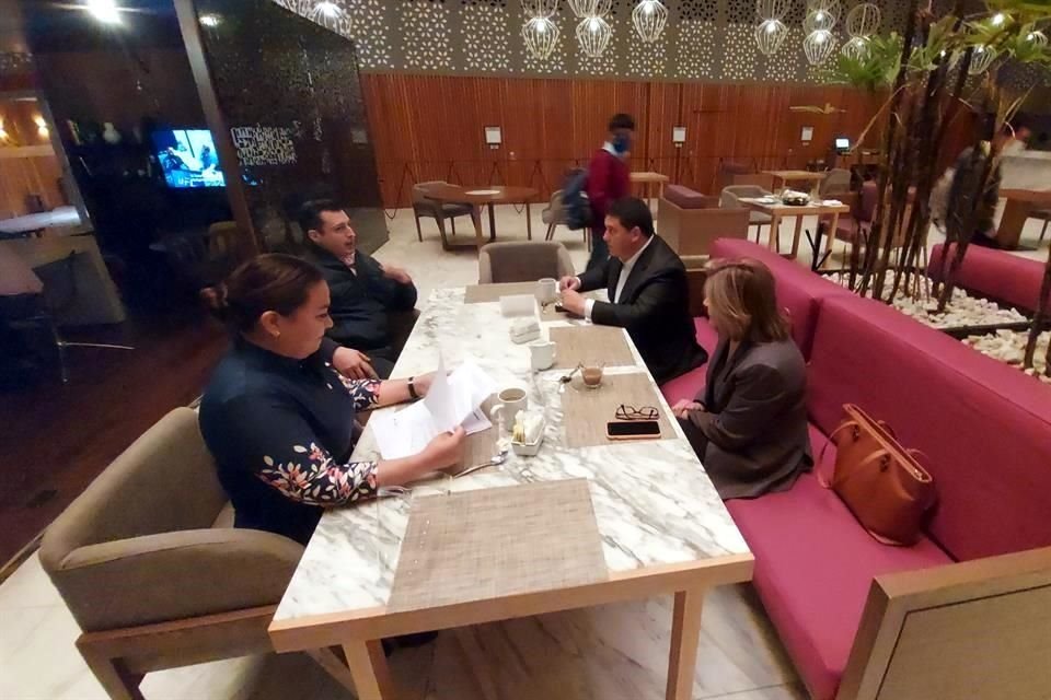 Tras un desayuno, Colosio dijo que se trata de gente de primer nivel que aportará su experiencia y capacidad al proyecto.