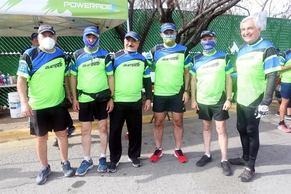 Juan de Dios Ruiz, Jorge Martínez, Luis Ayala, Ignacio Hernández, José Barquet y Eduardo Miller