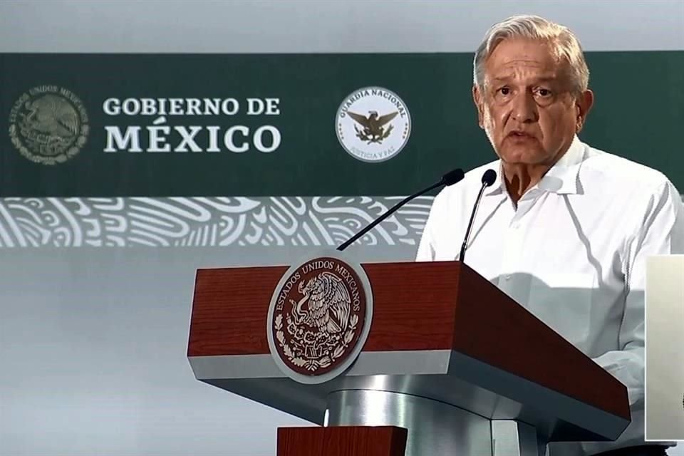 AMLO visitó Sinaloa para inaugurar instalaciones de la Guardia Nacional.