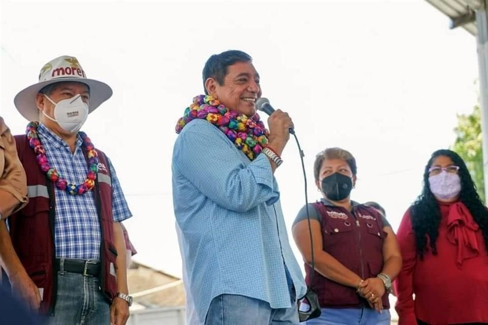 Félix Salgado Macedonio, candidato de Morena para la Gubernatura de Guerrero.