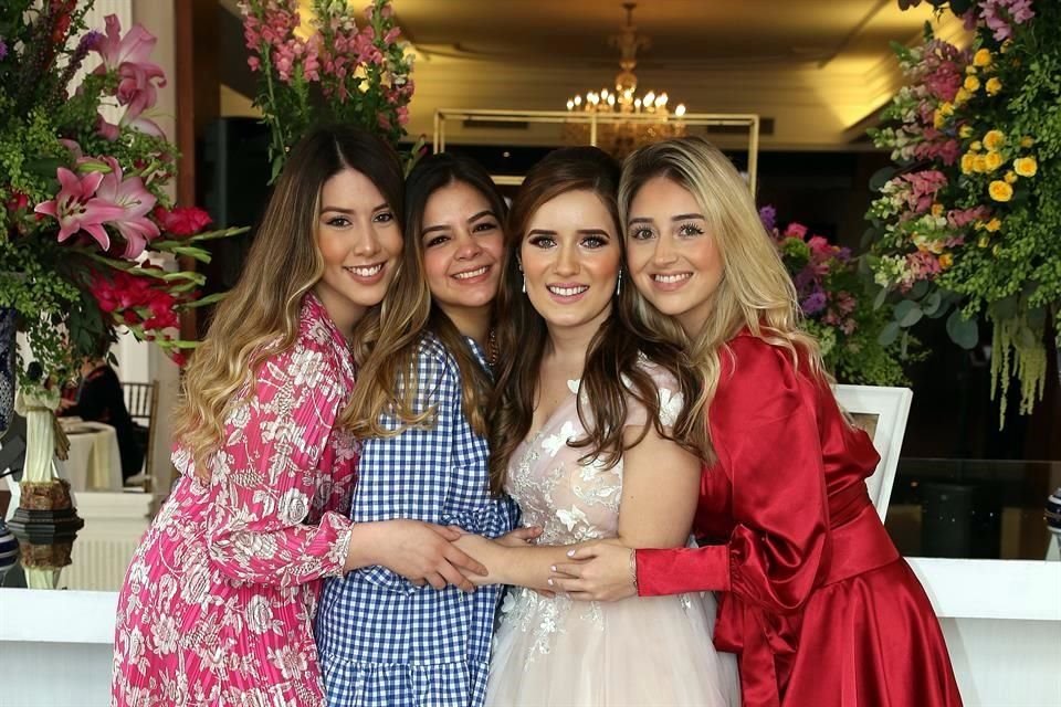 Luisa González, Lorena Alanís, Daniela Espinoza Vargas y Pamela Villarreal