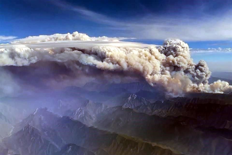 Este es el primer incendio forestal grande de la temporada y que se desató en una zona de arbolado adulto y pinos, conocida como 'La Pinalosa'.