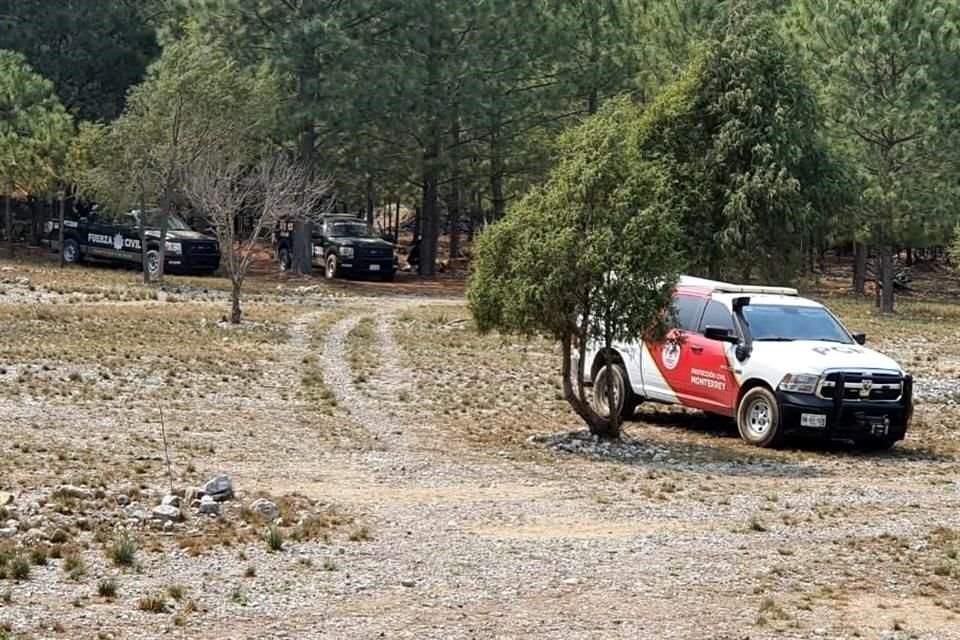 Se combate con tres helicópteros y las acciones se coordinan desde el centro de mando ubicado en Laguna de Sánchez.