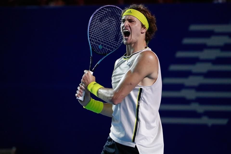 Zverev sigue avanzando en el Abierto Mexicano de Tenis.