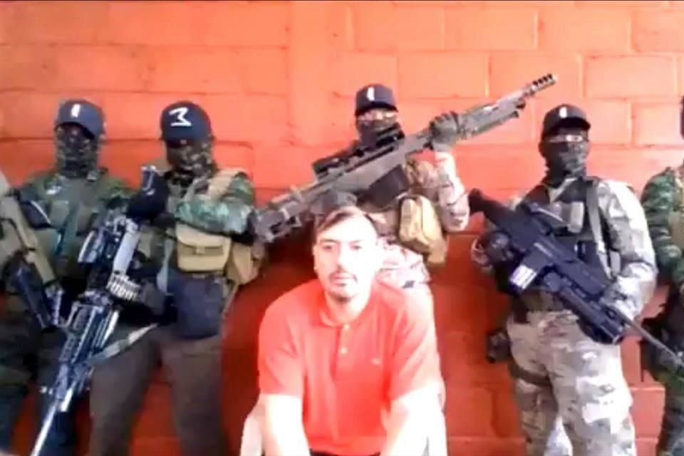 AYER. Carlos Enrique Sánchez Martínez, 'El Cholo', fue capturado por elementos del Cártel Jalisco Nueva Generación.