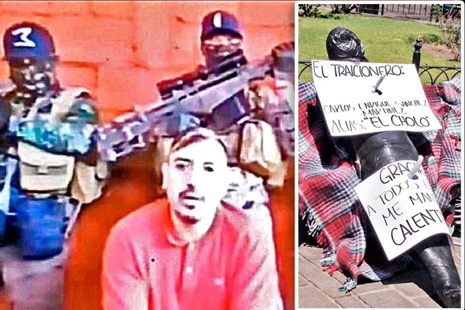'El Cholo', presunto líder del Cártel Nueva Plaza, y quien en video aseguró reunirse con García Harfuch, apareció embolsado en Tlaquepaque.