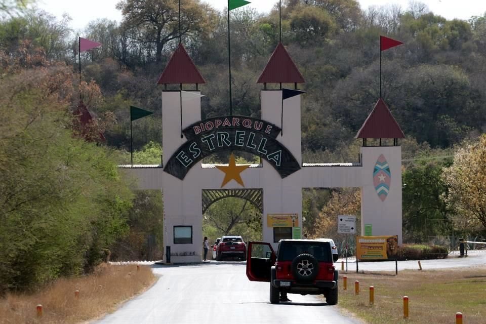 El Bioparque Estrella permanece abierto al público y los vehículos siguen ingresando.