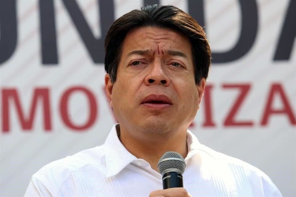 Mario Delgado, dirigente de Morena.