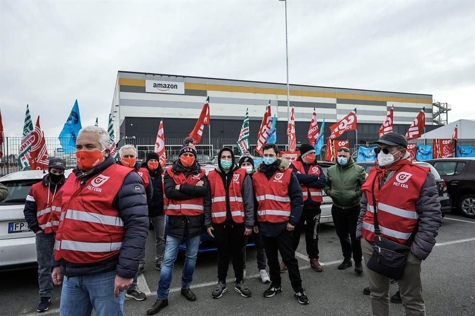 La huelga italiana se produce tras el auge del comercio electrónico.