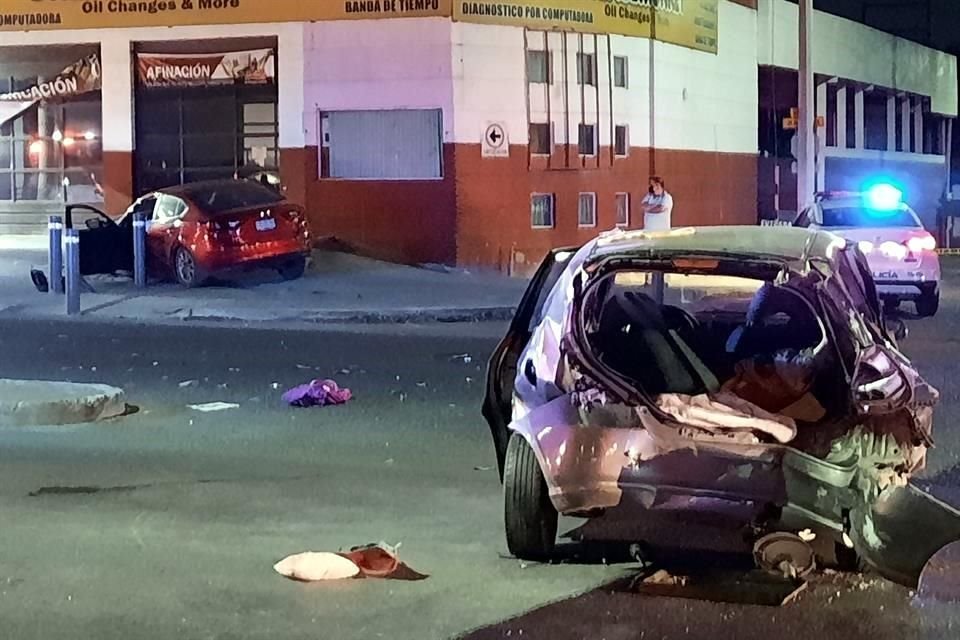 Las niñas fallecieron luego de que el auto en el que viajaba fue impactado por el conductor del Mazda.