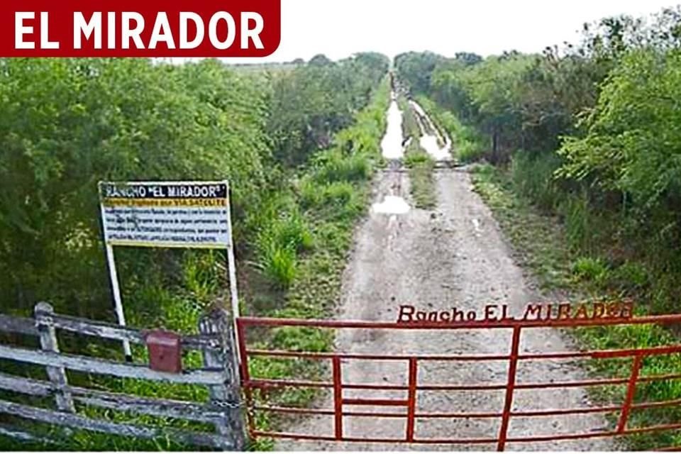 Este rancho valuado en 38 mdp tiene una superficie de 950 hectáreas y 450 metro cuadrados de construcción; fue adquirido por la empresa fantasma de un socio de Cabeza de Vaca.