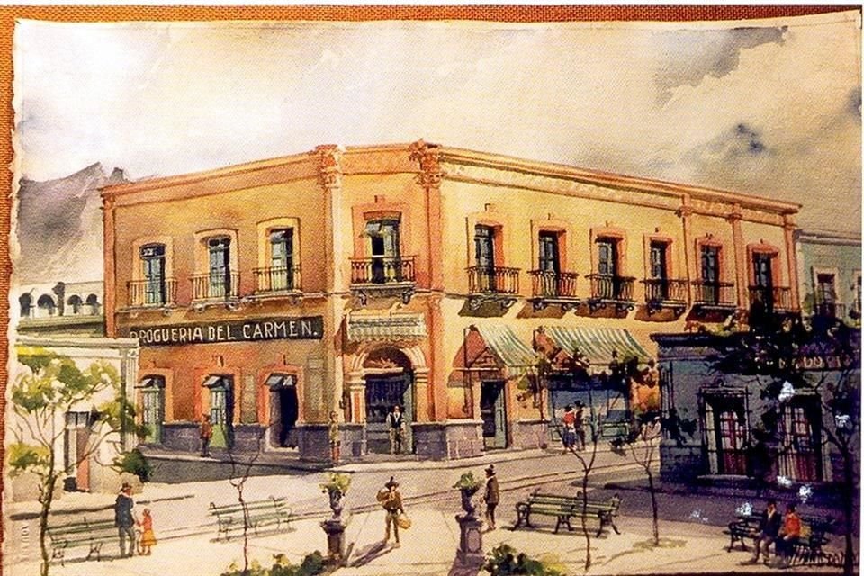 La Droguería del Carmen fue adquirida por Don Felipe con lo cual se consolidó como la droguería favorita de los regiomontanos.