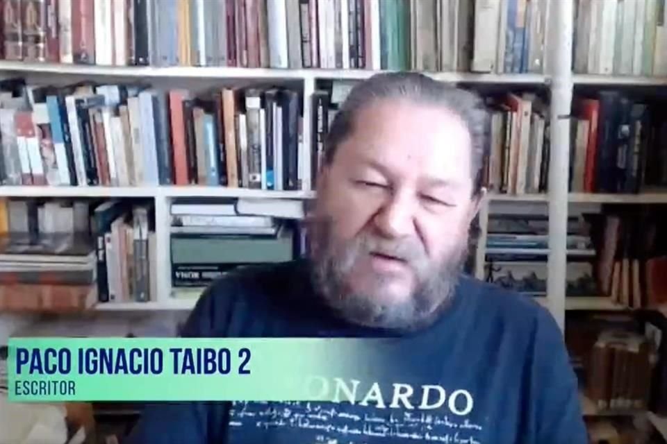 Lo que les metimos doblada fue la boleta, atajó Paco Taibo II.