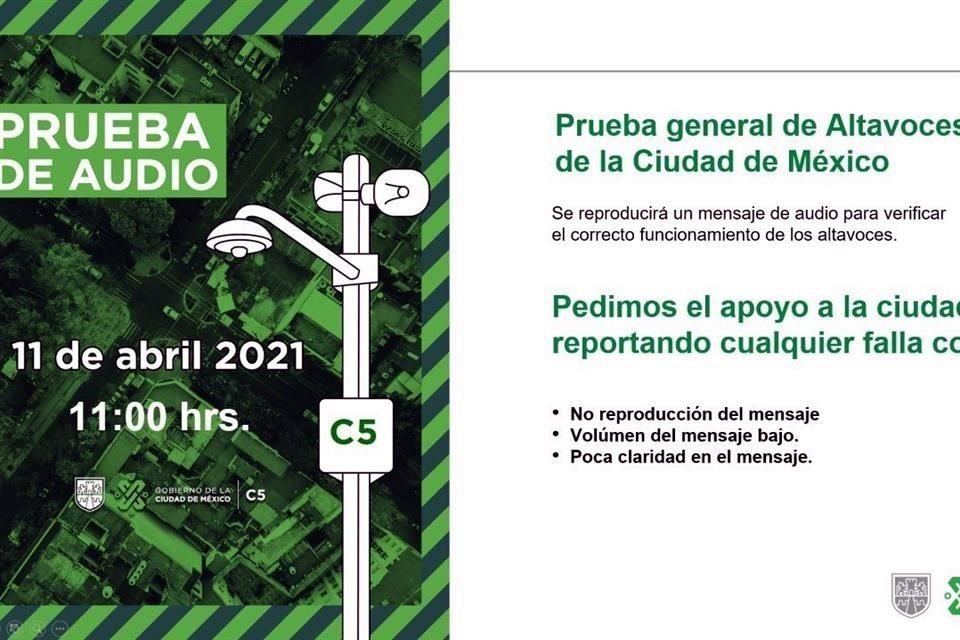 Será hoy mismo que el Gobierno de la Ciudad de México informe cuál fue el resultado.