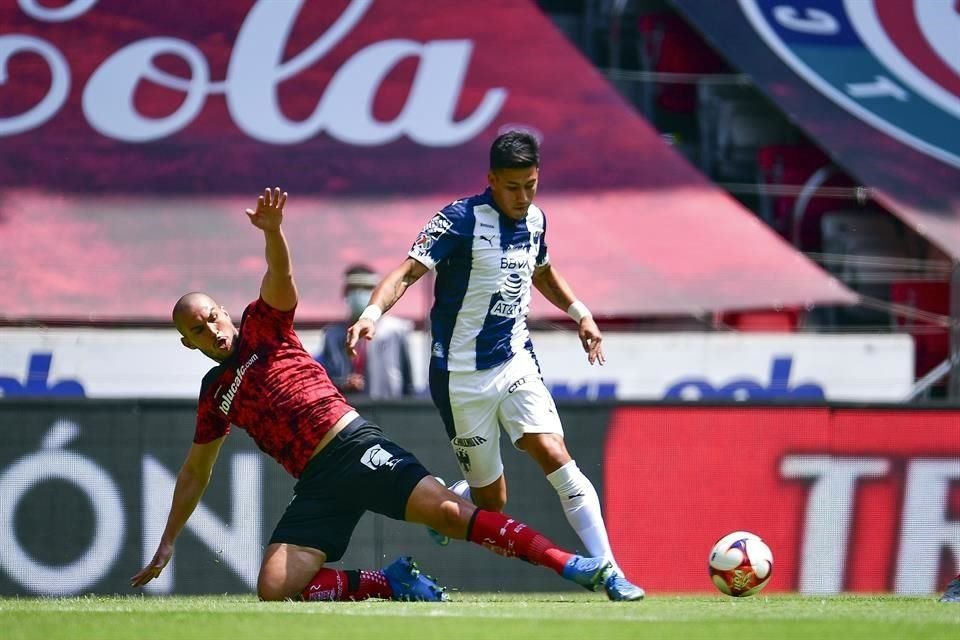 Ante Toluca, Maxi marcó el segundo del partido.