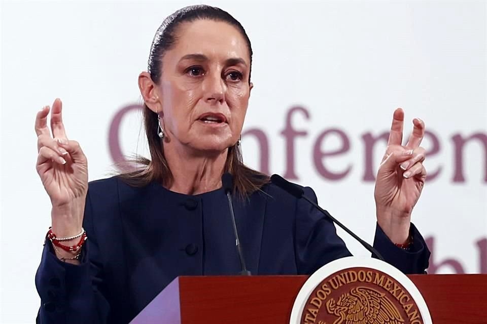 La Presidenta Claudia Sheinbaum se refirió este lunes a las presiones de EU sobre el involucramiento del narco en estructuras de Gobierno.