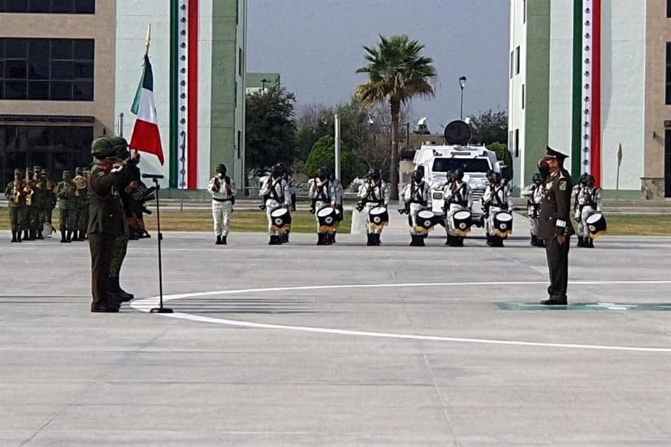 El General Pablo Alberto Lechuga Horta rindió protesta como Comandante de la Cuarta Región Militar.