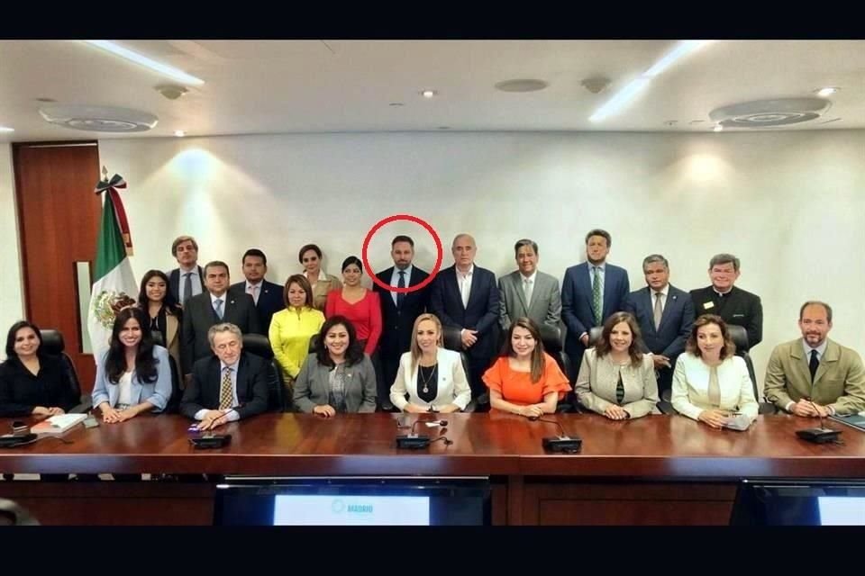 Algunos senadores panistas suscribieron la 'Carta Madrid', que condena 'el comunismo en el mundo'.