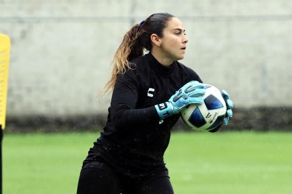 Ana Paz, portera del Atlas.