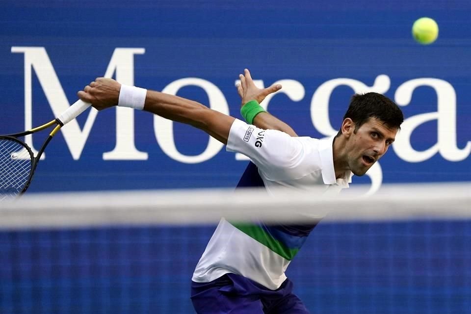 Novak Djokovic está en búsqueda de ganar los cuatro Grand Slams del año.