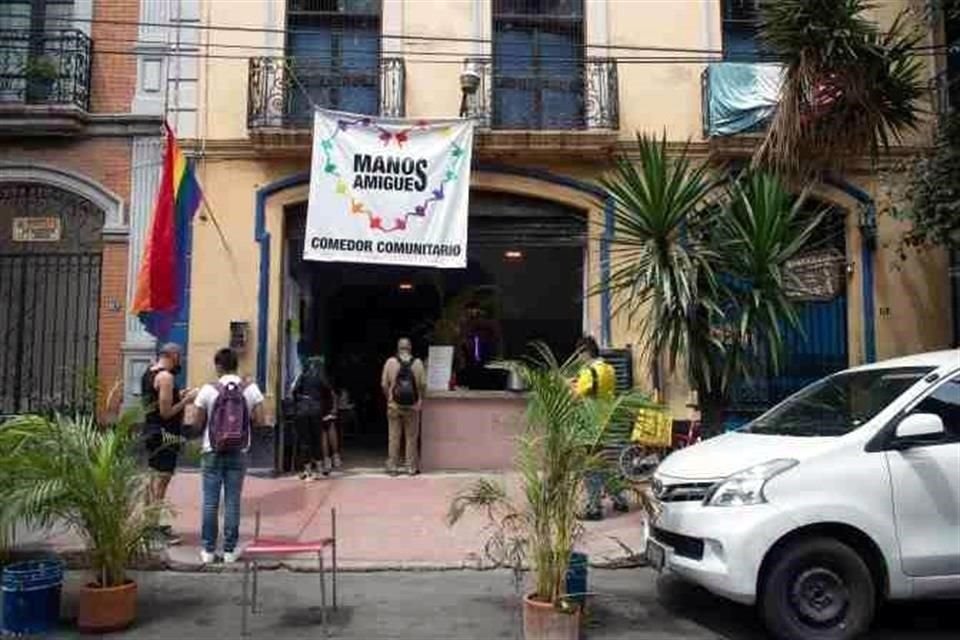 El comedor comunitario nació con el objetivo de ser un lugar amigable con la comunidad LGBTTTIQA.