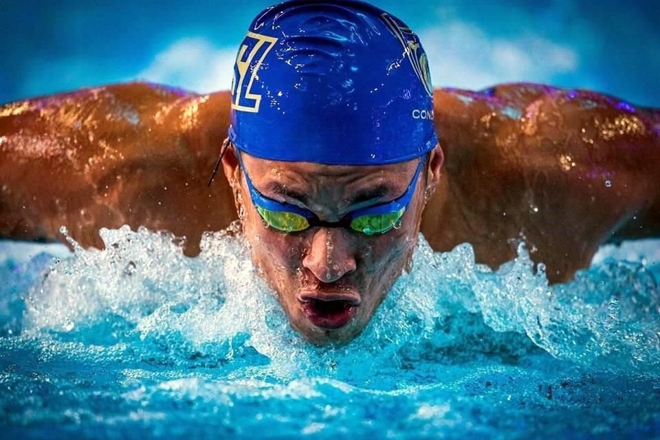 Rompe nadador regio récords nacionales en 200 metros mariposa y 100 libres.