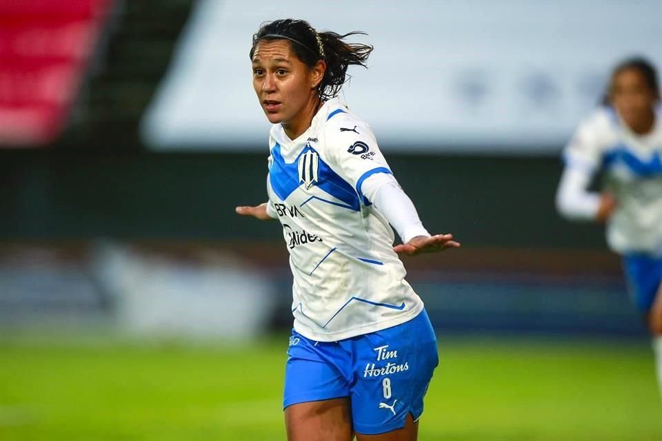 Diana Evangelista anotó al 29' su cuarto gol del torneo.