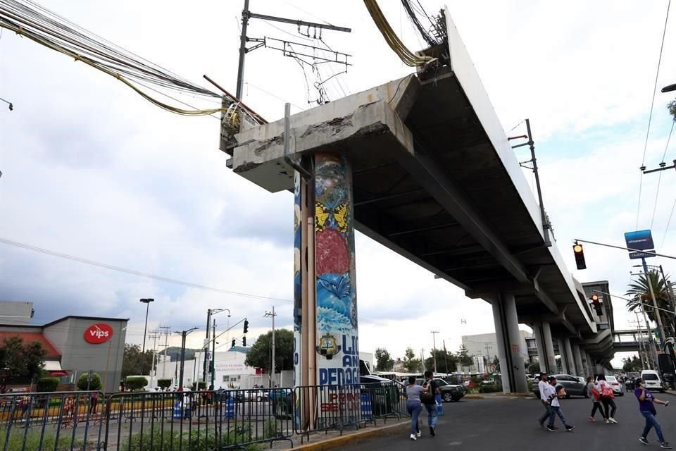 El proyecto para reanudar el tramo elevado de la #Línea12 del Metro lleva un 38% en el avance topográfico y luego se realizará el documento ejecutivo, informó la Sobse.