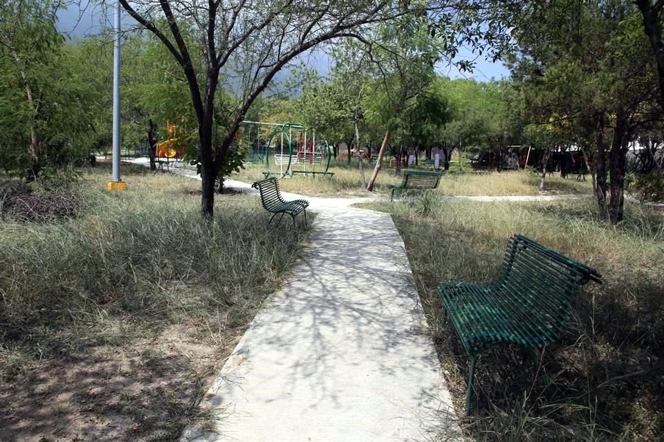 El Parque Jiménez de Quezada, en Cumbres cuarto sector es uno de los más descuidados, en el área Poniente.