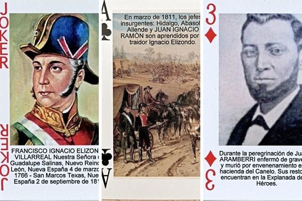 'La suerte está echada' (2020) es una baraja de póquer con información sobre personajes históricos de Nuevo León.