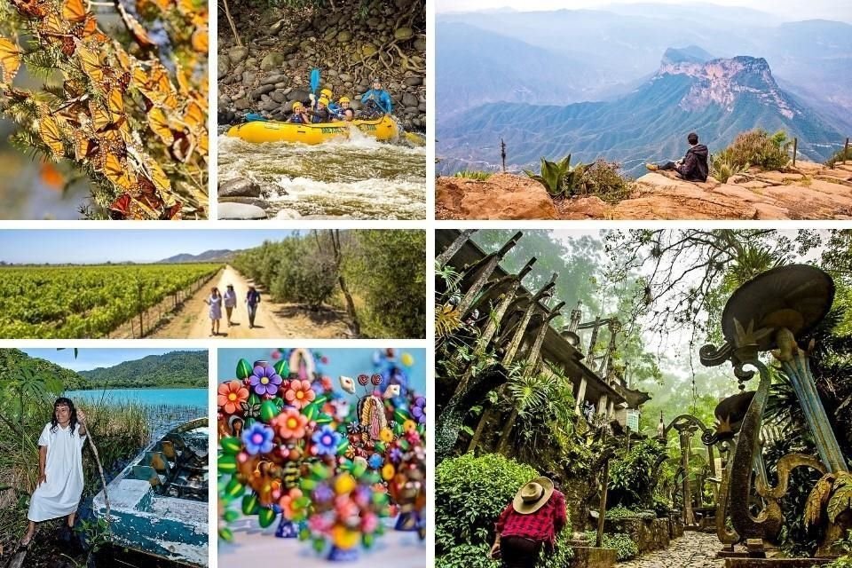 México ofrece un sinfín de inspiraciones para realizar una escapada. Sus 32 entidades ofrecen todo un menú de experiencias diversas.