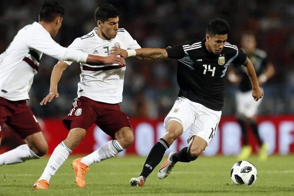 Maxi Meza. El volante ofensivo jugó con Argentina en el Mundial de Rusia 2018.