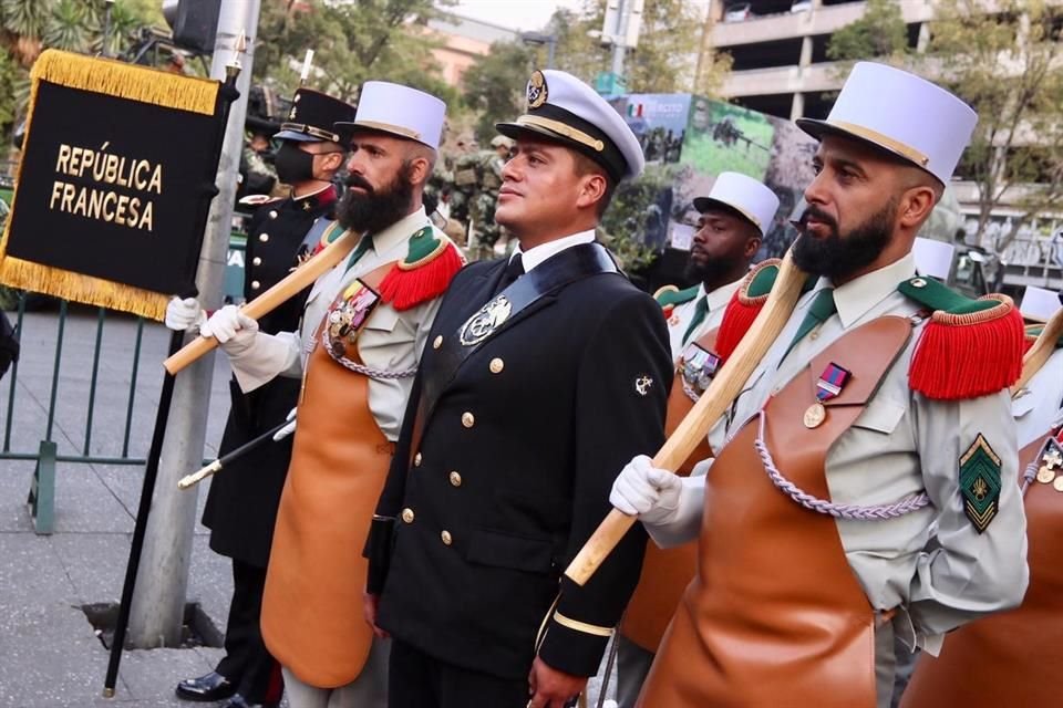 Contingente de Francia.