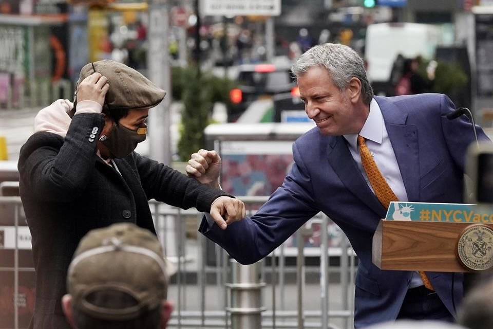 El creador de 'Hamilton' fue invitado por el Alcalde de Nueva York, Bill de Blasio.