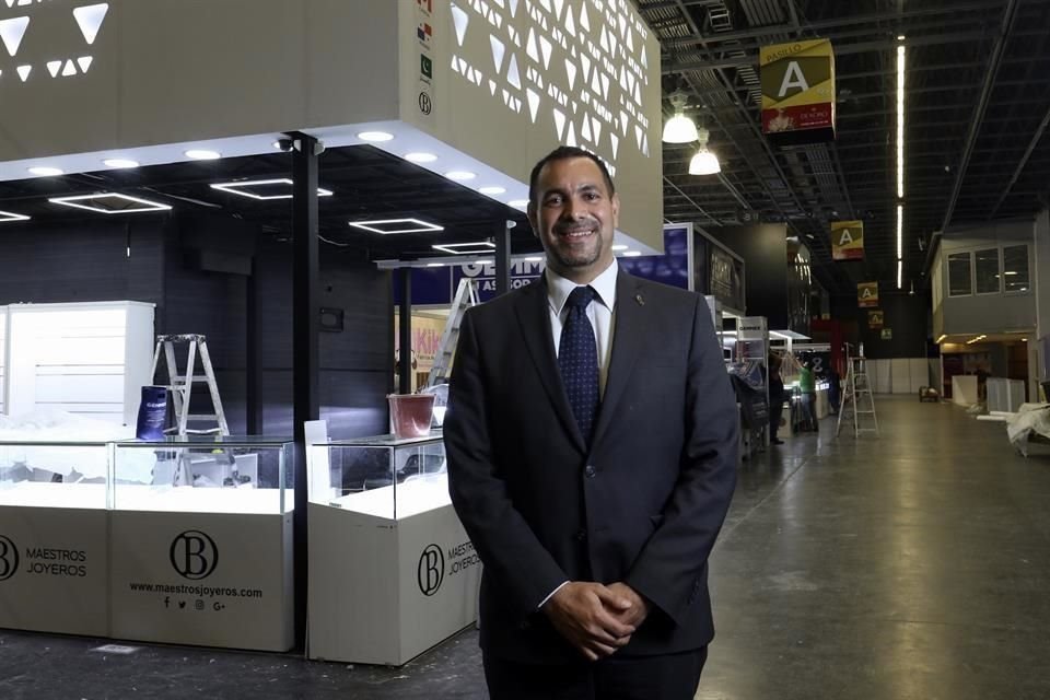 Álvaro Azpeitia Covarrubias, presidente de la Cámara de Joyería Jalisco.