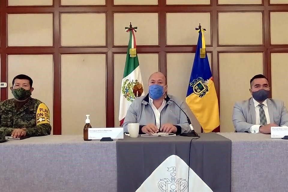 El Gobernador Enrique Alfaro Ramírez presentó las estadísticas de índices delictivos de los primeros tres meses de 2021.