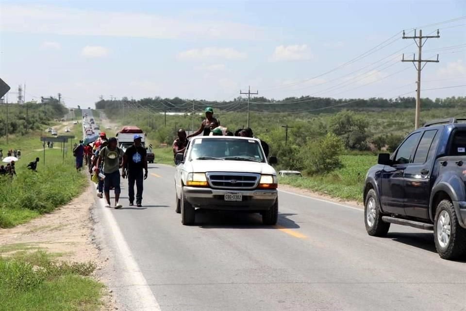 Los haitianos buscan asilo humanitarios en Estados Unidos.