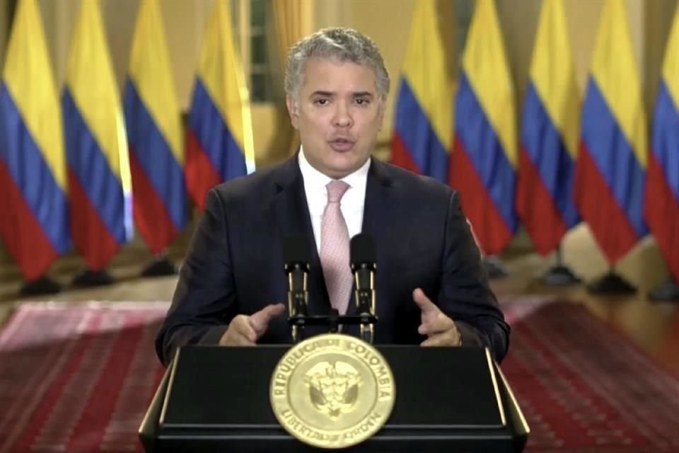 El Presidente de Colombia, Iván Duque.
