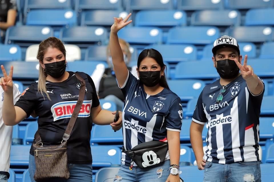 La afición del Monterrey pudo contemplar un Clásico Regio en casa por primera vez desde que inició la pandemia.