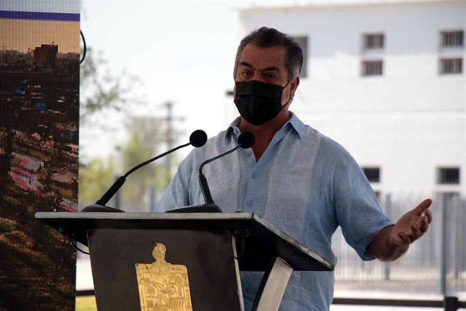Jaime Rodríguez, Gobernador de Nuevo León.