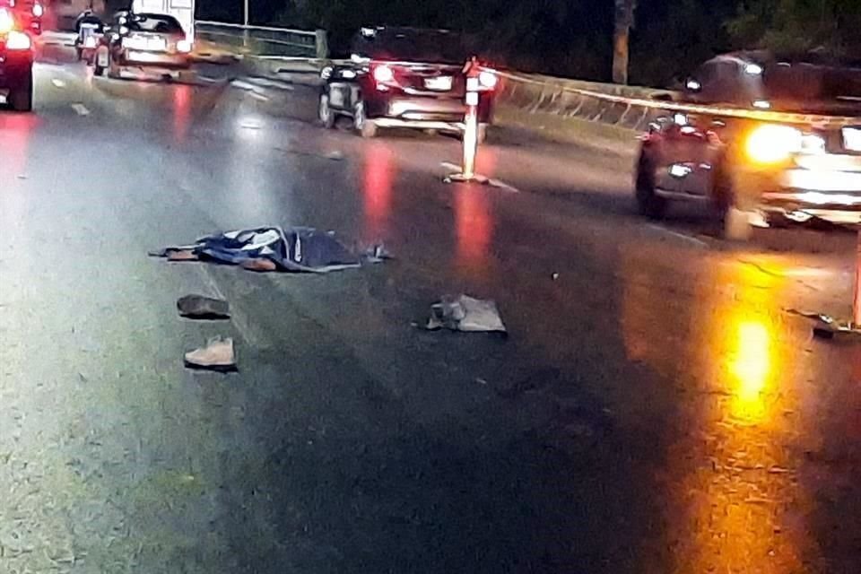 El accidente fue reportado a las 6:00 horas en la circulación de oriente a poniente, a 400 metros de las Américas, informó la Cruz Roja.